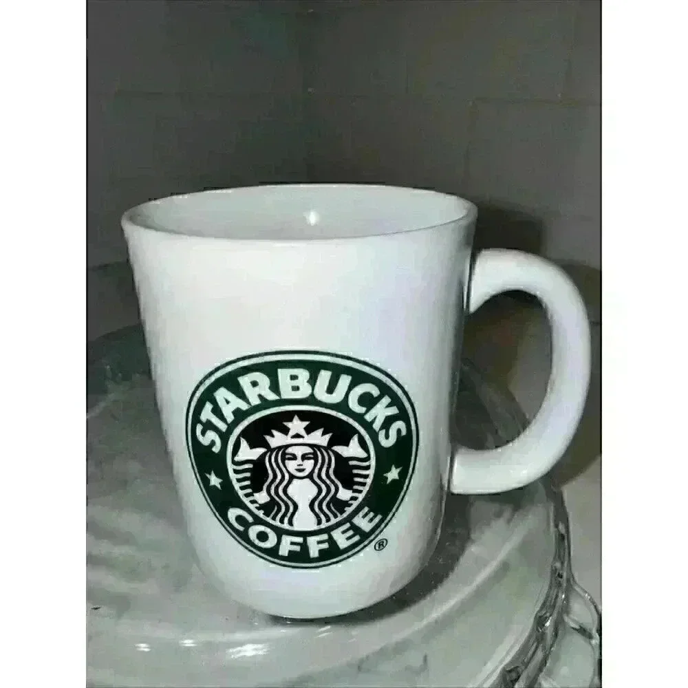 Starbucks 2006 White Coffee Mug Cup Mermaid Logo